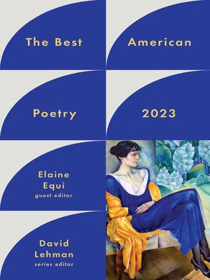 cover image of The Best American Poetry 2023
